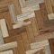 Ekena Millwork Herringbone Boat Wood Mosaic Wall Tile, Natural Finish, 11 7/8"W x 11 7/8"H x 1/2"P WPW12X12HEMENA - alternate 5